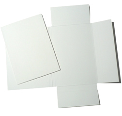 Archivmappen, weiß, 350 / 400 g.