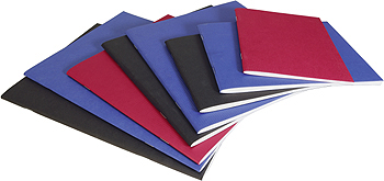 Zeichenhefte, geprägter Umschlagkarton, Zeichenpapier 120 g.